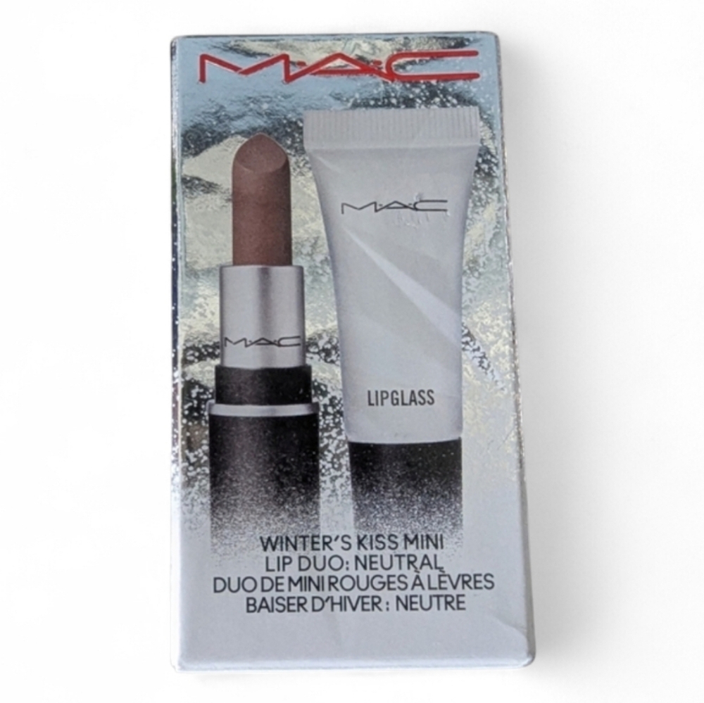 MAC Cosmetics Winter's Kiss Mini Lip Duo - Neutral NIB